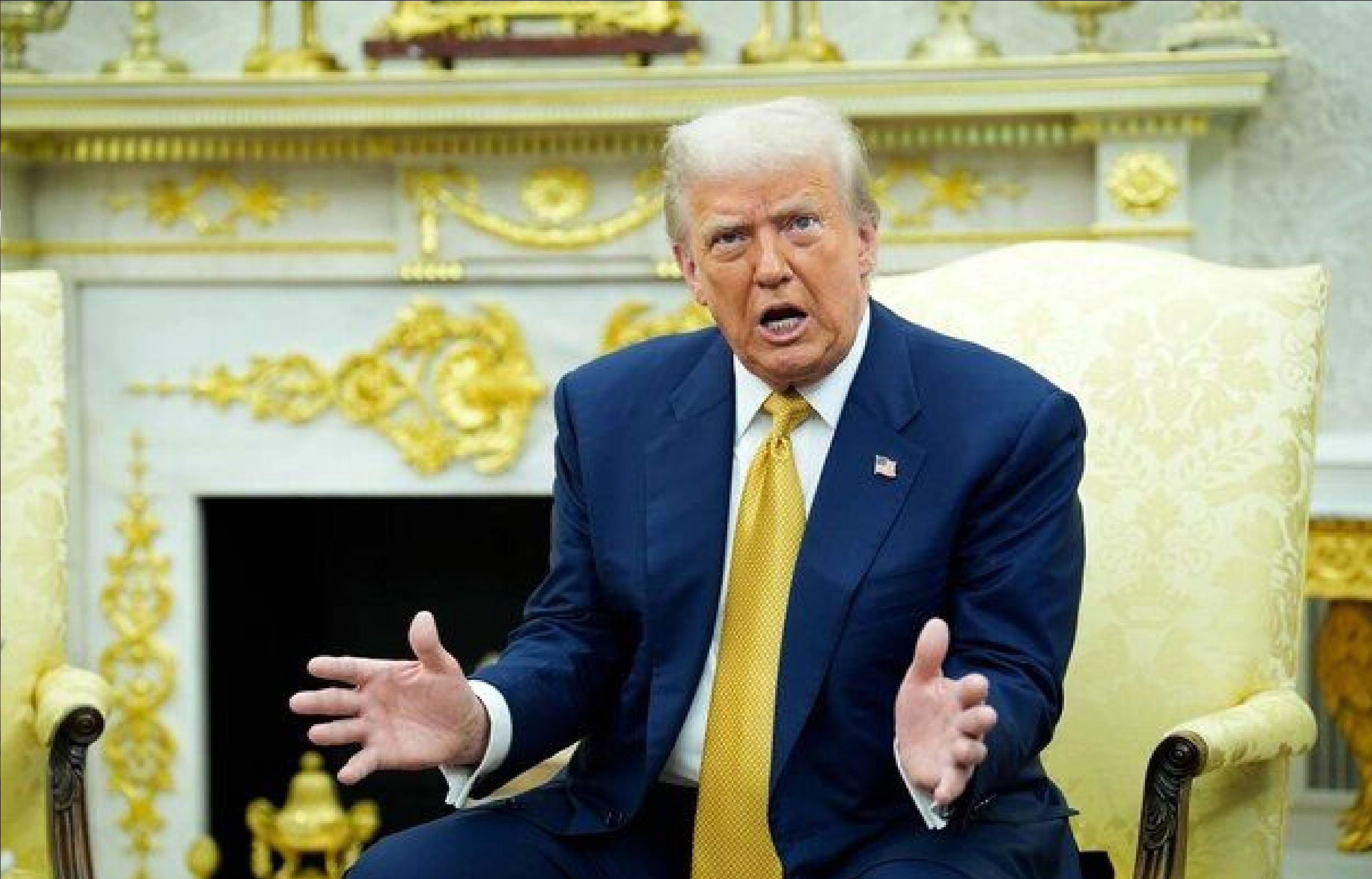 ترامپ منفجر شد/ پست بلندبالای ترامپ در تروث‌سوشال علیه بایدن