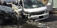 حادثه مرگبار برای دو خودرو حامل زائران ایرانی / ۱۰ نفر جان باختند