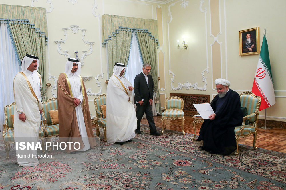 روحانی: کسی حق ندارد، برای مردم و حکومت قطر تصمیم‌گیری کند