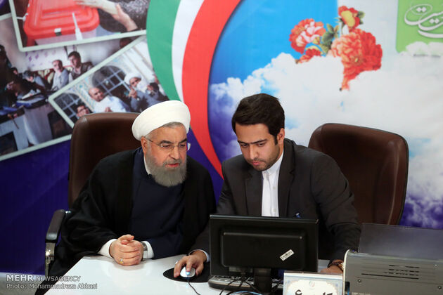 ثبت نام روحانی و رئیسی در انتخابات ریاست جمهوری