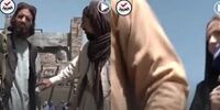شلاق زدن زن خبرنگار توسط طالبان !+فیلم