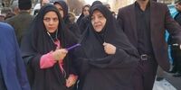 حضور معصومه ابتکار در مراسم تشییع پیکر شهید سپهبد قاسم سلیمانی 