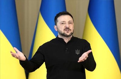 اولین واکنش زلنسکی به اعلام آتش بس از سوی پوتین