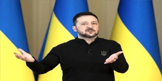 اولین واکنش زلنسکی به اعلام آتش بس از سوی پوتین