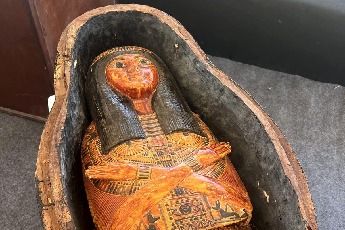 کشف مومیایی های رنگین در مصر