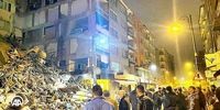 تصاویری هوایی از  تخریب ساختمان ها در زلزله ترکیه