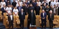 با حضور رئیس جمهور؛ مراسم تجلیل از مدال آوران سال ۱۴۰۲ ورزش  