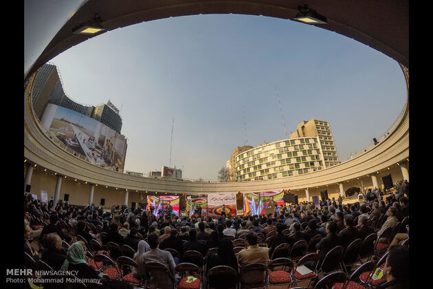 مراسم افتتاح ایوان انتظار پلازای میدان ولیعصر