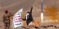 اولین عکس واضح از شلیک موشک‌ بالستیک جدید یمن + عکس
