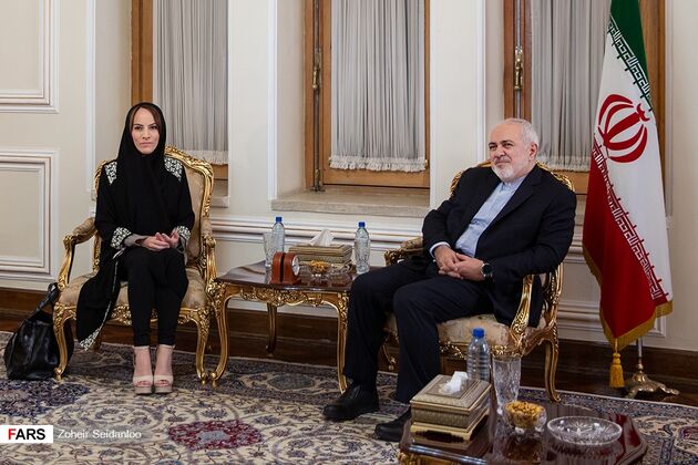 تصاویر دیدار ظریف و رئیس اتحادیه جهانی بین‌المجالس