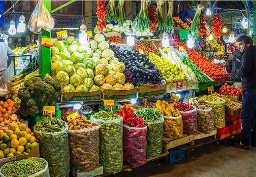 میوه و صیفی در میدان مرکزی میوه و تره‌بار تهران چند؟