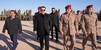 حضور السودانی در پایگاه عین الاسد چند روز بعد از خروج نظامیان آمریکایی+ تصاویر