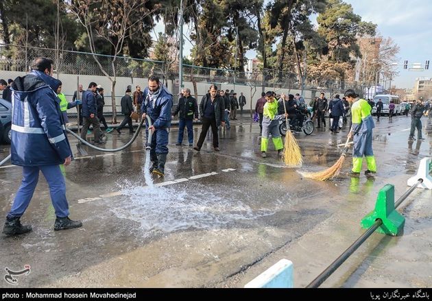 بازگشایی خیابان جمهوری پس از 10 روز