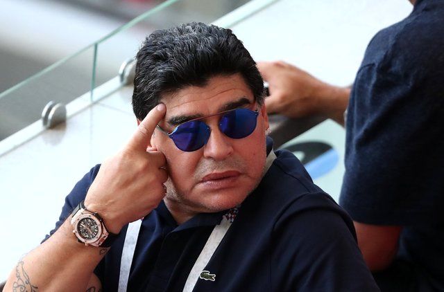 وقتی دیه‌گو مارادونا وارد رینگ بوکس شد +تصاویر