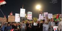 فوری/تجمع شبانه عراقی ها در میدان التحریر بغداد
