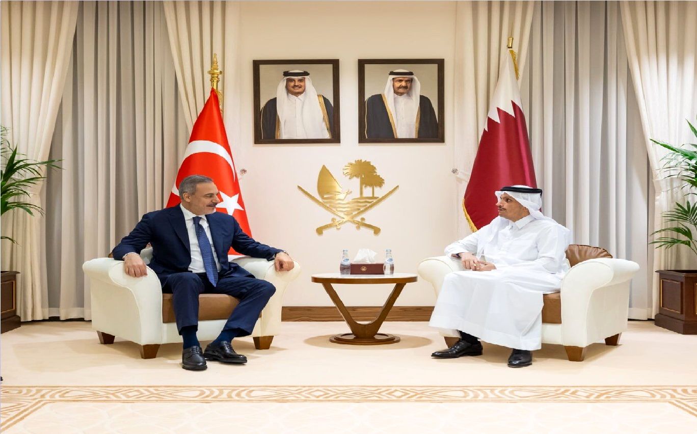 رایزنی وزرای خارجه ترکیه و قطر درباره پایان جنگ غزه
