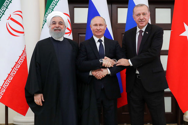 توافق مشترک پوتین، روحانی و اردوغان