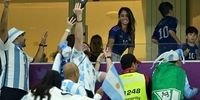 عکسی جالب از همسر مسی در آستانه فینال جام جهانی