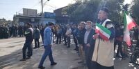 آغاز مراسم تشییع شهدای حادثه تروریستی ایذه/ محسن رضایی هم آمد+ فیلم