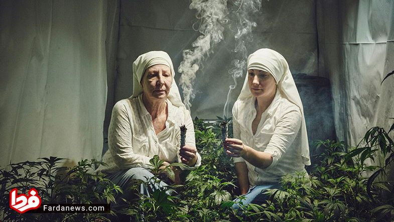 خواهران راهبه ماریجوانا مصرف می‌کنند + عکس