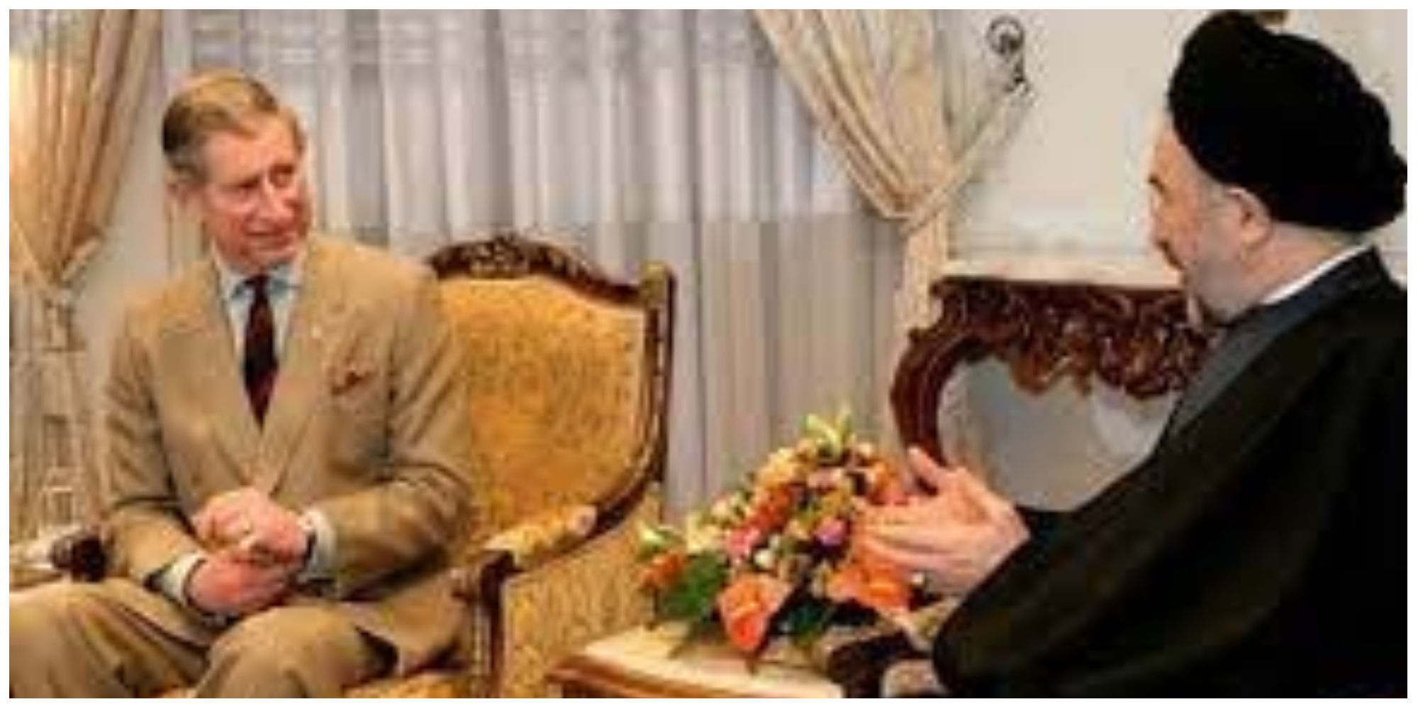 پادشاه جدید انگلستان و سیدمحمد خاتمی در یک قاب /ماجرای سفر چارلز به ایران چه بود؟+عکس