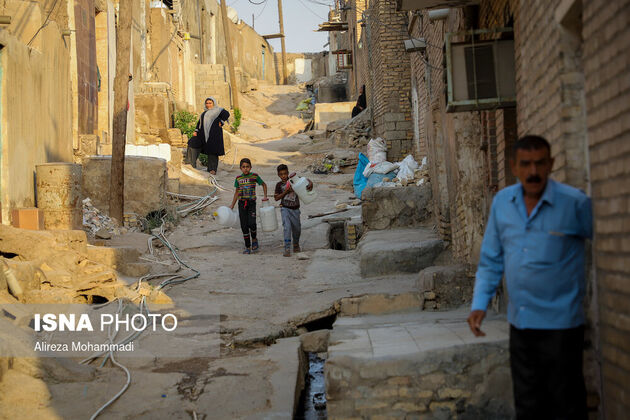 بی آبی فقر خوزستان اهواز