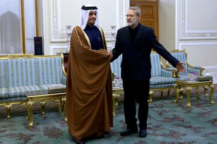 مقام ارشد قطر به تهران آمد/ وزارت خارجه قطر بیانیه داد