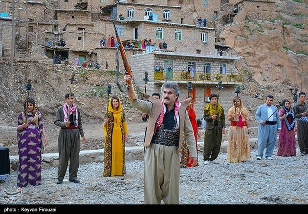 جشن نوروز در روستای پالنگان