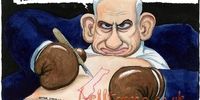 برکناری کاریکاتوریست «گاردین» به دلیل کشیدن این کاریکاتور از «نتانیاهو»