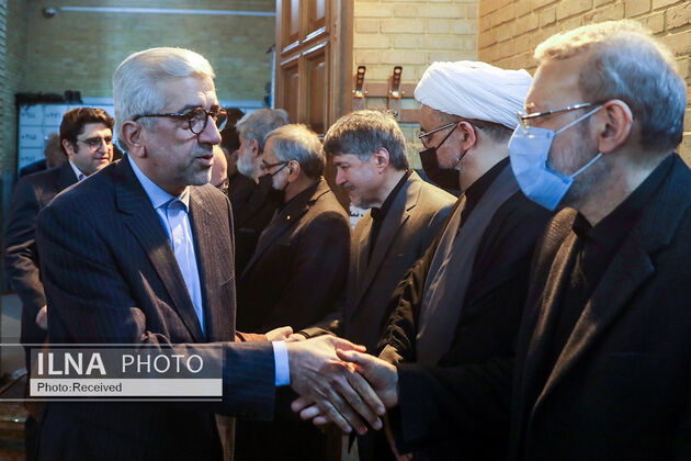 مراسم همسر شهید مطهری
