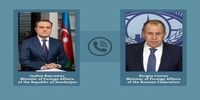 محور گفتگوی تلفنی وزیران خارجه روسیه و جمهوری آذربایجان
