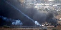 بمباران هوایی نوار غزه توسط جنگنده های اسرائیلی