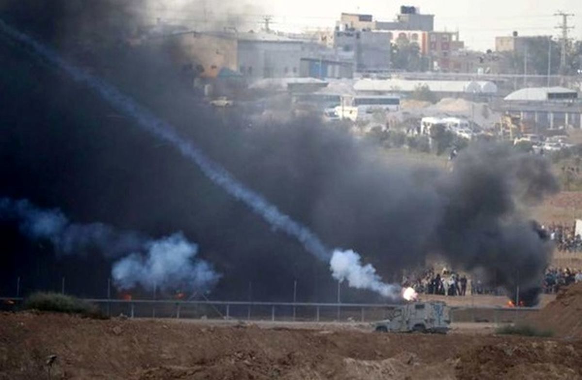 بمباران هوایی نوار غزه توسط جنگنده های اسرائیلی