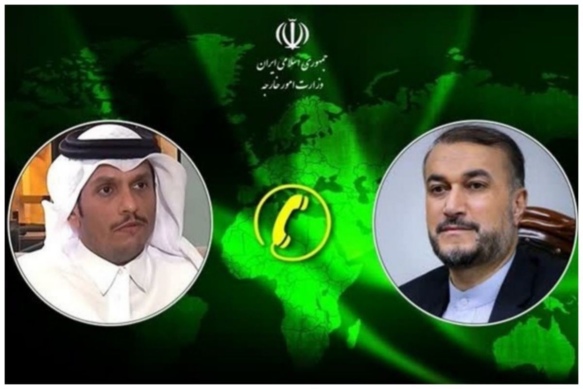 رایزنی مهم ایران و قطر درباره جنگ غزه 