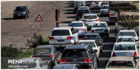 ترافیک آزادراه قزوین-کرج را قفل کرد