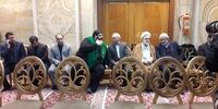 وداع با پیکر هاشمی شاهرودی