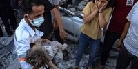 نیش آهنین تلاویو غزه را موشک‌باران کرد/ 150 فلسطینی جان باختند+ فیلم