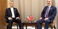 ملاقات امیرعبداللهیان و وزیر خارجه ترکیه+ فیلم