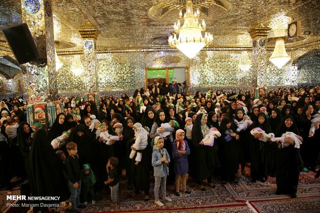 تصاویر مراسم « شیرخوارگان حسینی» در سراسر کشور