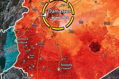  فوری؛ شنیده شدن صدای انفجارهایی در آسمان دمشق
 