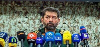 تصاویری جالب از موتور سواری فرمانده ارشد سپاه 