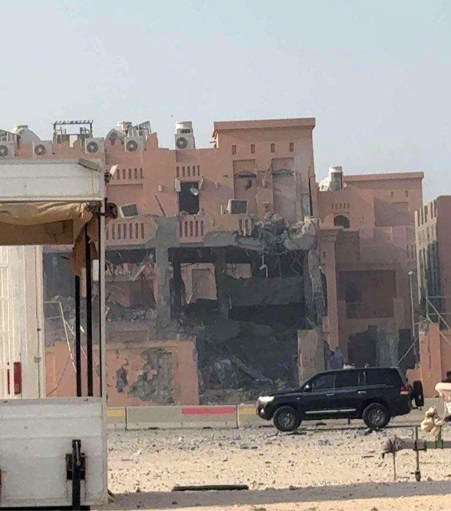 اولین تصاویر از محل انفجار در قطر 2