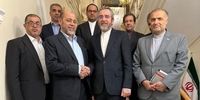 دیدار علی باقری با عضو دفتر سیاسی حماس در مسکو