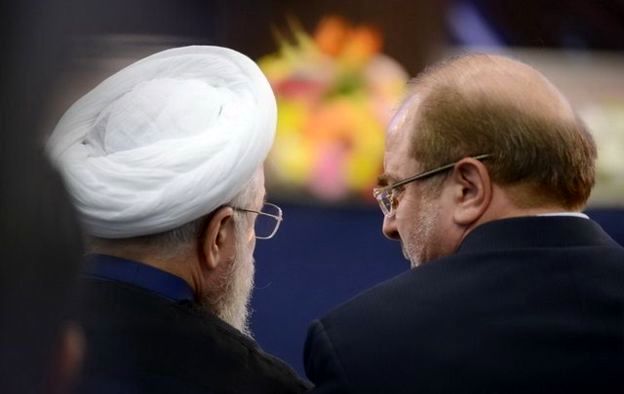 جمهوری اسلامی به قالیباف: لطفا دست و پای روحانی را نبندید