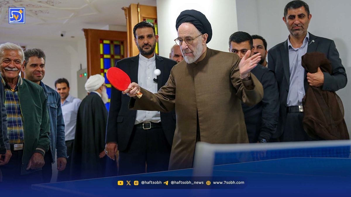 ویدئوی پینگپنگ بازی کردن سیدمحمد خاتمی ساخته هوش مصنوعی است؟ + عکس