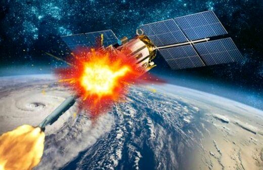 تصویر جنجال آفرین از لحظه سوختن و نابود شدن ماهواره استارلینک+عکس