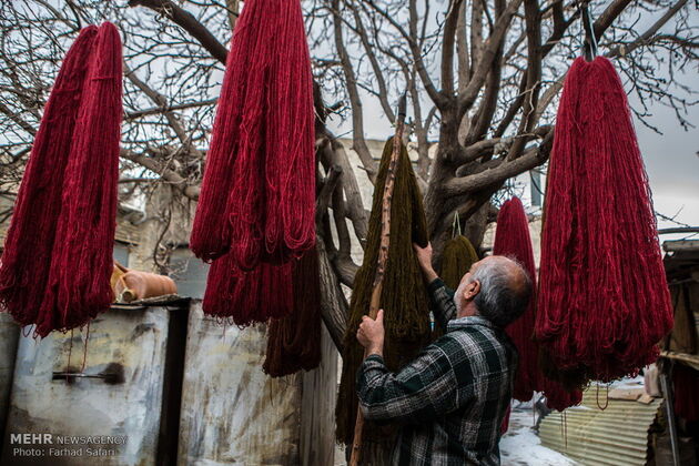 کارگاه رنگرزی سنتی