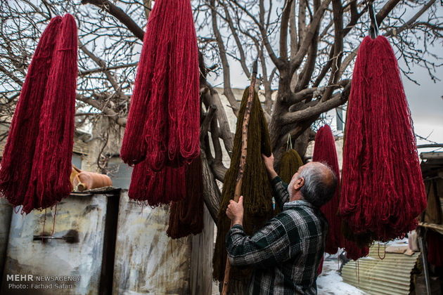 کارگاه رنگرزی سنتی