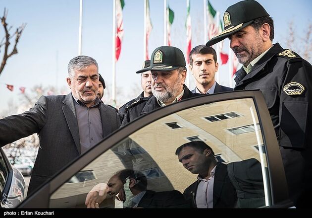رونمایی از خودروهای سراتو پلیس پایتخت