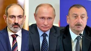 خبر کرملین از مذاکرات پوتین با علی‌اف و پاشینیان در مسکو